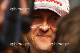 14.04.2011 Shanghai, China,  Michael Schumacher (GER), Mercedes GP  - Formula 1 World Championship, Rd 03, Chinese Grand Prix, Thursday