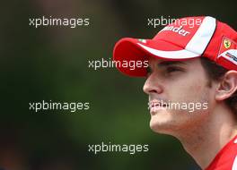 14.04.2011 Shanghai, China,  Jules Bianchi (FRA), Test Driver, Scuderia Ferrari  - Formula 1 World Championship, Rd 03, Chinese Grand Prix, Thursday