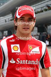 14.04.2011 Shanghai, China,  Jules Bianchi (FRA), Test Driver, Scuderia Ferrari   - Formula 1 World Championship, Rd 03, Chinese Grand Prix, Thursday