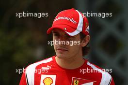 14.04.2011 Shanghai, China,  Jules Bianchi (FRA), Test Driver, Scuderia Ferrari  - Formula 1 World Championship, Rd 03, Chinese Grand Prix, Thursday