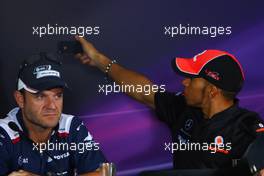 14.04.2011 Shanghai, China,  Lewis Hamilton (GBR), McLaren Mercedes  - Formula 1 World Championship, Rd 03, Chinese Grand Prix, Thursday