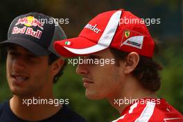 14.04.2011 Shanghai, China,  Jules Bianchi (FRA), Test Driver, Scuderia Ferrari  - Formula 1 World Championship, Rd 03, Chinese Grand Prix, Thursday