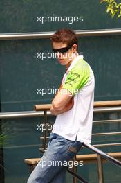 14.04.2011 Shanghai, China,  Paul di Resta (GBR), Force India F1 Team  - Formula 1 World Championship, Rd 03, Chinese Grand Prix, Thursday