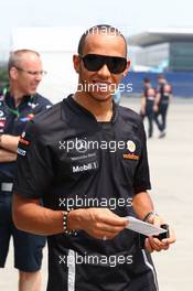 14.04.2011 Shanghai, China,  Lewis Hamilton (GBR), McLaren Mercedes  - Formula 1 World Championship, Rd 03, Chinese Grand Prix, Thursday