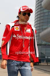 14.04.2011 Shanghai, China,  Felipe Massa (BRA), Scuderia Ferrari  - Formula 1 World Championship, Rd 03, Chinese Grand Prix, Thursday