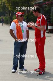 14.04.2011 Shanghai, China,  Rob Smedly, (GBR), Scuderia Ferrari, Chief Engineer of Felipe Massa (BRA) - Formula 1 World Championship, Rd 03, Chinese Grand Prix, Thursday