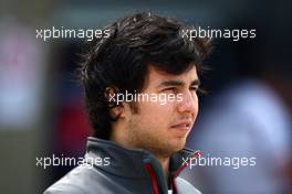 14.04.2011 Shanghai, China,  Sergio Perez (MEX), Sauber F1 Team  - Formula 1 World Championship, Rd 03, Chinese Grand Prix, Thursday