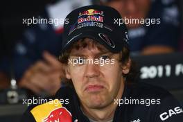 14.04.2011 Shanghai, China,  Sebastian Vettel (GER), Red Bull Racing  - Formula 1 World Championship, Rd 03, Chinese Grand Prix, Thursday