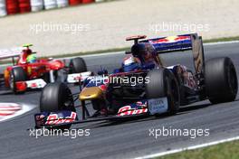 20.05.2011 Barcelona, Spain,  Sebastien Buemi (SUI), Scuderia Toro Rosso  - Formula 1 World Championship, Rd 05, Spainish Grand Prix, Friday Practice