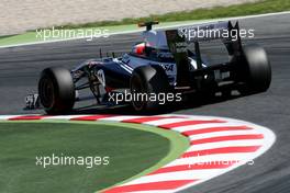 20.05.2011 Barcelona, Spain,  Rubens Barrichello (BRA), Williams F1 Team  - Formula 1 World Championship, Rd 05, Spainish Grand Prix, Friday Practice