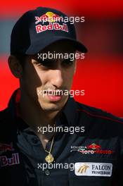 20.05.2011 Barcelona, Spain,  Sébastien Buemi (SUI), Scuderia Toro Rosso - Formula 1 World Championship, Rd 05, Spainish Grand Prix, Friday Practice