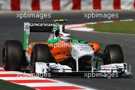 20.05.2011 Barcelona, Spain,  Nico Hulkenberg (GER), Test Driver, Force India  - Formula 1 World Championship, Rd 05, Spainish Grand Prix, Friday Practice