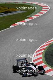 20.05.2011 Barcelona, Spain,  Kamui Kobayashi (JAP), Sauber F1 Team  - Formula 1 World Championship, Rd 05, Spainish Grand Prix, Friday Practice