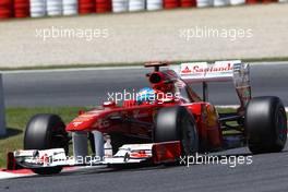 20.05.2011 Barcelona, Spain,  Fernando Alonso (ESP), Scuderia Ferrari  - Formula 1 World Championship, Rd 05, Spainish Grand Prix, Friday Practice