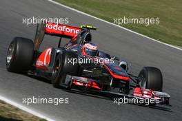 20.05.2011 Barcelona, Spain,  Jenson Button (GBR), McLaren Mercedes  - Formula 1 World Championship, Rd 05, Spainish Grand Prix, Friday Practice
