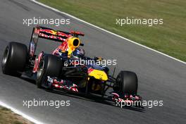 20.05.2011 Barcelona, Spain,  Sebastian Vettel (GER), Red Bull Racing  - Formula 1 World Championship, Rd 05, Spainish Grand Prix, Friday Practice
