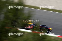 20.05.2011 Barcelona, Spain,  Sebastian Vettel (GER), Red Bull Racing  - Formula 1 World Championship, Rd 05, Spainish Grand Prix, Friday Practice