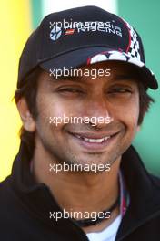 20.05.2011 Barcelona, Spain,  Narain Karthikeyan (IND), Hispania Racing Team, HRT  - Formula 1 World Championship, Rd 05, Spainish Grand Prix, Friday