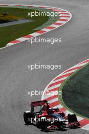 20.05.2011 Barcelona, Spain,  Jerome d'Ambrosio (BEL), Virgin Racing  - Formula 1 World Championship, Rd 05, Spainish Grand Prix, Friday Practice