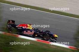 20.05.2011 Barcelona, Spain,  Sebastian Vettel (GER), Red Bull Racing  - Formula 1 World Championship, Rd 05, Spainish Grand Prix, Friday Practice