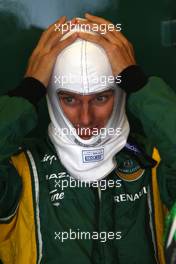 20.05.2011 Barcelona, Spain,  Heikki Kovalainen (FIN), Team Lotus - Formula 1 World Championship, Rd 05, Spainish Grand Prix, Friday Practice