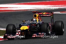 20.05.2011 Barcelona, Spain,  Sebastian Vettel (GER), Red Bull Racing - Formula 1 World Championship, Rd 05, Spainish Grand Prix, Friday Practice