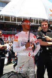 22.05.2011 Barcelona, Spain,  Lewis Hamilton (GBR), McLaren Mercedes - Formula 1 World Championship, Rd 05, Spainish Grand Prix, Sunday Pre-Race Grid