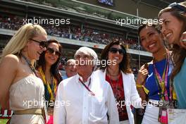 22.05.2011 Barcelona, Spain,  Bernie Ecclestone (GBR) - Formula 1 World Championship, Rd 05, Spainish Grand Prix, Sunday Pre-Race Grid