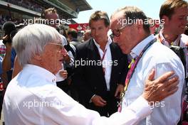 22.05.2011 Barcelona, Spain,  Bernie Ecclestone (GBR) - Formula 1 World Championship, Rd 05, Spainish Grand Prix, Sunday Pre-Race Grid