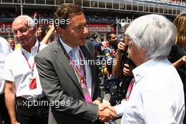 22.05.2011 Barcelona, Spain,  Bernie Ecclestone (GBR) - Formula 1 World Championship, Rd 05, Spainish Grand Prix, Sunday Pre-Race Grid