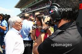 22.05.2011 Barcelona, Spain,  Bernie Ecclestone (GBR) - Formula 1 World Championship, Rd 05, Spainish Grand Prix, Sunday Pre-Race Grid