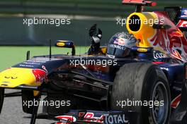 22.05.2011 Barcelona, Spain,  Sebastian Vettel (GER), Red Bull Racing  - Formula 1 World Championship, Rd 05, Spainish Grand Prix, Sunday Podium