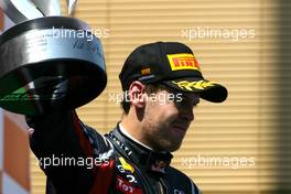 22.05.2011 Barcelona, Spain,  Sebastian Vettel (GER), Red Bull Racing  - Formula 1 World Championship, Rd 05, Spainish Grand Prix, Sunday Podium