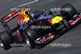 22.05.2011 Barcelona, Spain,  1st place Sebastian Vettel (GER), Red Bull Racing - Formula 1 World Championship, Rd 05, Spainish Grand Prix, Sunday Podium