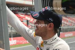 22.05.2011 Barcelona, Spain,  Sebastian Vettel (GER), Red Bull Racing  - Formula 1 World Championship, Rd 05, Spainish Grand Prix, Sunday Podium