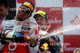 22.05.2011 Barcelona, Spain,  Lewis Hamilton (GBR), McLaren Mercedes - Formula 1 World Championship, Rd 05, Spainish Grand Prix, Sunday Podium