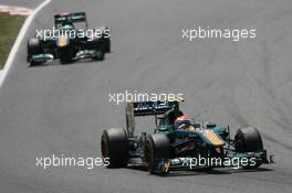 22.05.2011 Barcelona, Spain,  Jarno Trulli (ITA), Team Lotus - Formula 1 World Championship, Rd 05, Spainish Grand Prix, Sunday Race