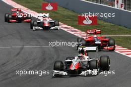 22.05.2011 Barcelona, Spain,  Vitantonio Liuzzi (ITA), Hispania Racing Team, HRT  - Formula 1 World Championship, Rd 05, Spainish Grand Prix, Sunday Race