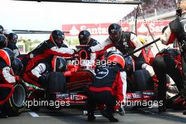 22.05.2011 Barcelona, Spain,  Timo Glock (GER), Marussia Virgin Racing - Formula 1 World Championship, Rd 05, Spainish Grand Prix, Sunday Race