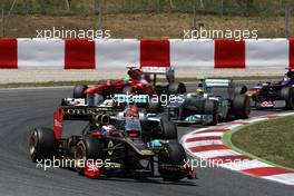 22.05.2011 Barcelona, Spain,  Vitaly Petrov (RUS), Lotus Renault GP, R31 - Formula 1 World Championship, Rd 05, Spainish Grand Prix, Sunday Race