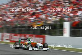 22.05.2011 Barcelona, Spain,  Paul di Resta (GBR), Force India F1 Team - Formula 1 World Championship, Rd 05, Spainish Grand Prix, Sunday Race