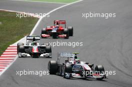 22.05.2011 Barcelona, Spain,  Sergio Pérez (MEX), Sauber F1 Team - Formula 1 World Championship, Rd 05, Spainish Grand Prix, Sunday Race