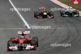 22.05.2011 Barcelona, Spain,  Fernando Alonso (ESP), Scuderia Ferrari  - Formula 1 World Championship, Rd 05, Spainish Grand Prix, Sunday Race