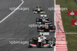 22.05.2011 Barcelona, Spain,  Sergio Perez (MEX), Sauber F1 Team  - Formula 1 World Championship, Rd 05, Spainish Grand Prix, Sunday Race