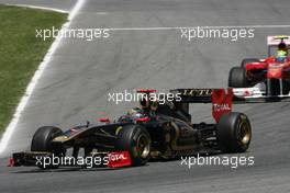 22.05.2011 Barcelona, Spain,  Nick Heidfeld (GER), Lotus Renault F1 Team  - Formula 1 World Championship, Rd 05, Spainish Grand Prix, Sunday Race