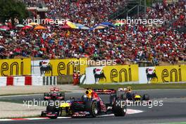 22.05.2011 Barcelona, Spain,  Sebastian Vettel (GER), Red Bull Racing  - Formula 1 World Championship, Rd 05, Spainish Grand Prix, Sunday Race