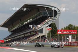 22.05.2011 Barcelona, Spain,  Kamui Kobayashi (JAP), Sauber F1 Team  - Formula 1 World Championship, Rd 05, Spainish Grand Prix, Sunday Race