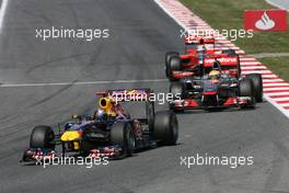 22.05.2011 Barcelona, Spain,  Sebastian Vettel (GER), Red Bull Racing  - Formula 1 World Championship, Rd 05, Spainish Grand Prix, Sunday Race