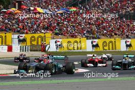 22.05.2011 Barcelona, Spain,  Michael Schumacher (GER), Mercedes GP  - Formula 1 World Championship, Rd 05, Spainish Grand Prix, Sunday Race