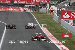 22.05.2011 Barcelona, Spain,  Fernando Alonso (ESP), Scuderia Ferrari  - Formula 1 World Championship, Rd 05, Spainish Grand Prix, Sunday Race